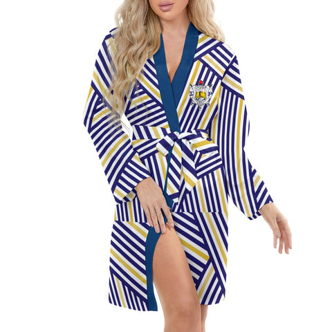 Image of Sigma Gamma Rho Long Sleeve Belted Robe