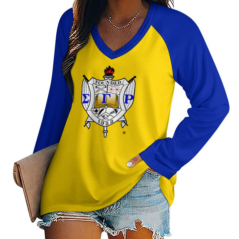 Image of Sigma Gamma Rho Long Sleeve Loose Tee