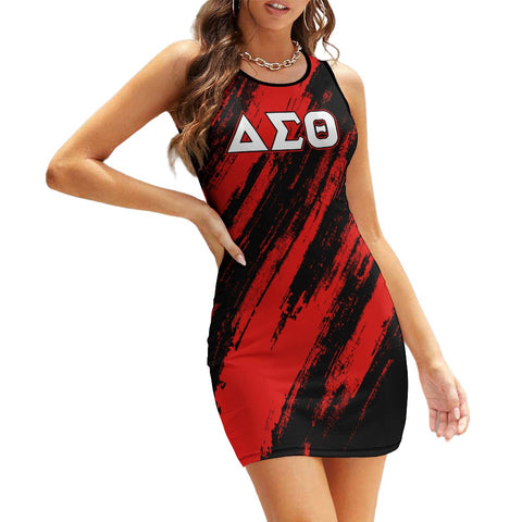 Image of Delta Sigma Theta Sleeveless Tank Dress