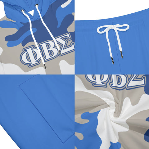 Image of Phi Beta Sigma Sleeveless Vest And Shorts Set