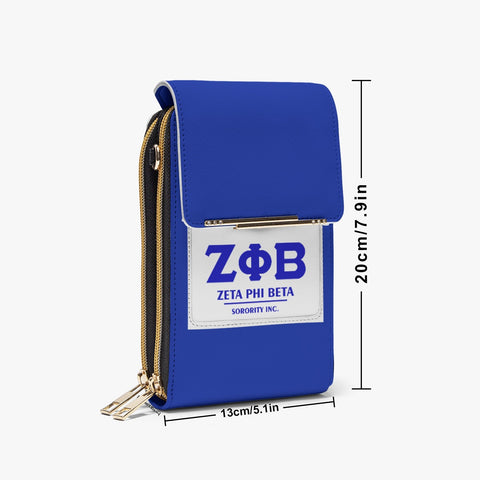Image of Zeta Phi Beta Mobile Phone Chest Bag