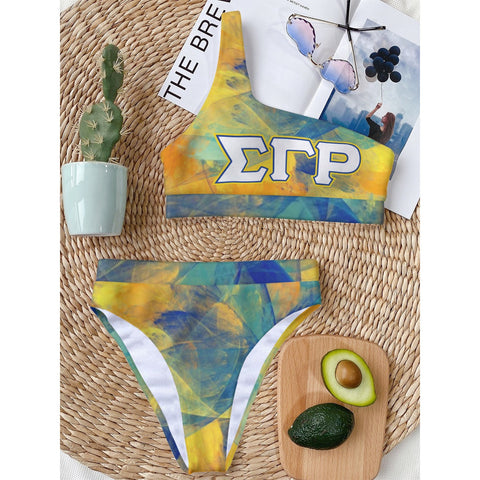 Image of Sigma Gamma Rho Bikini With Single Shoulder