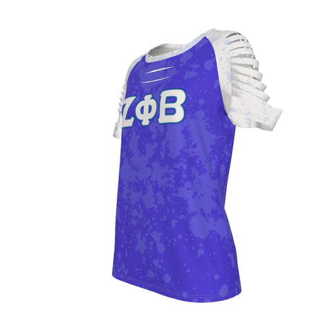 Image of Zeta Phi Beta Ripped T-Shirt