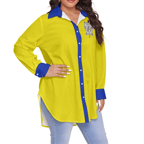Image of Sigma Gamma Rho Shirt With Long Sleeve (Plus Size)
