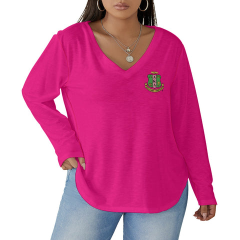 Image of Alpha Kappa Alpha V-Neck T-Shirt