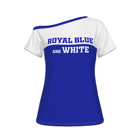 Image of Zeta Phi Beta Off-Shoulder T-shirt