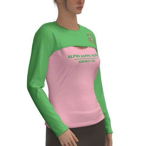 Image of Alpha Kappa Alpha Two-piece Sport Sweatshirt