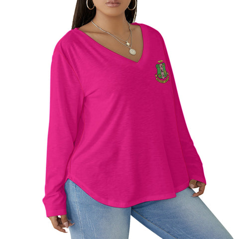 Image of Alpha Kappa Alpha V-Neck T-Shirt