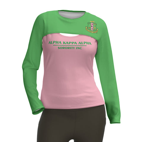 Image of Alpha Kappa Alpha Two-piece Sport Sweatshirt