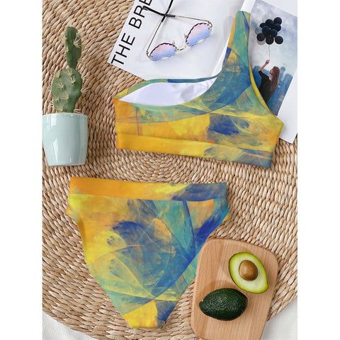 Image of Sigma Gamma Rho Bikini With Single Shoulder