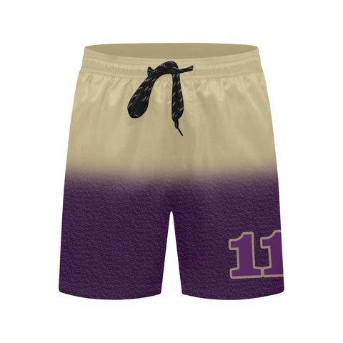 Image of Omega Psi Phi Men's Mid-Length Beach Shorts