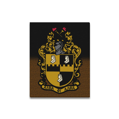 Image of Alpha Phi Alpha Canvas Print 16"x20"