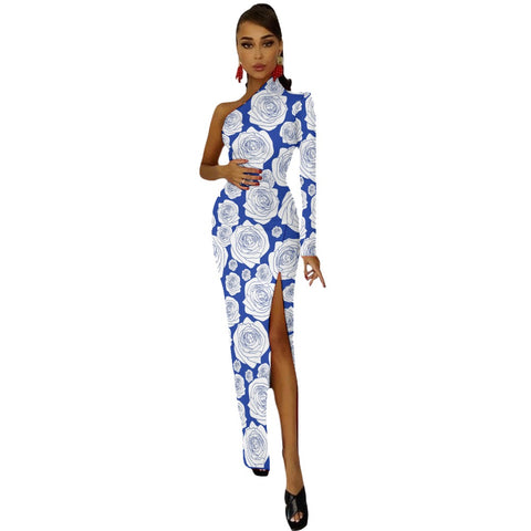 Image of Zeta Phi Beta Half Sleeve Slit Dress