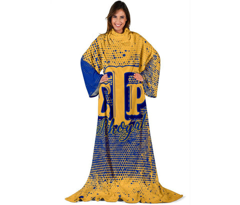 Image of Sigma Gamma Rho Adult Sleeve Blanket
