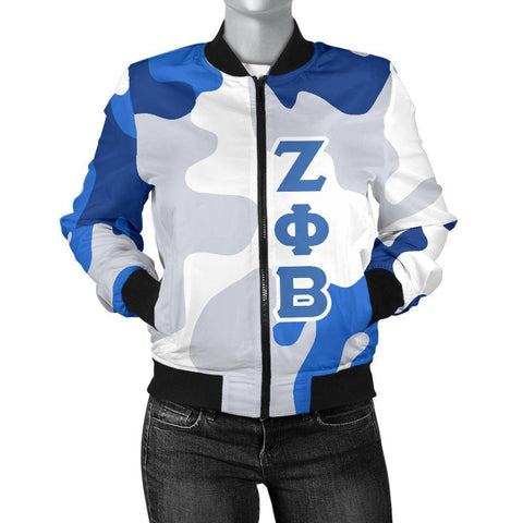 Image of Zeta Phi Beta Camouflage Jacket