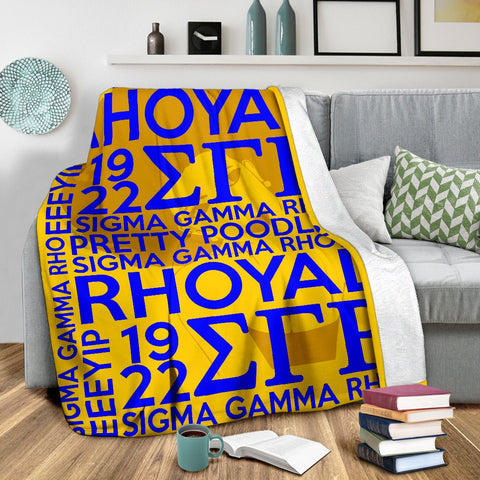 Image of Sigma Gamma Rho Founding Year Blanket
