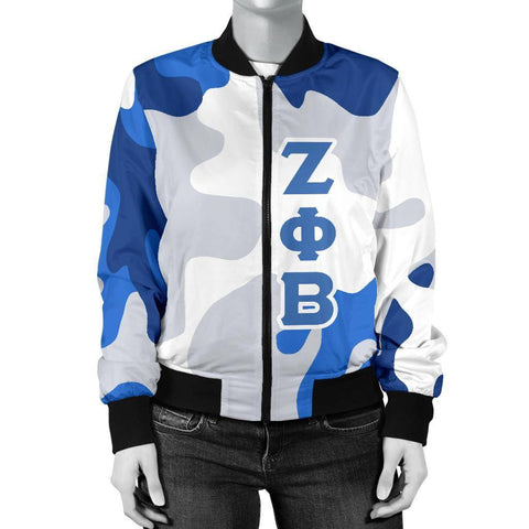 Image of Zeta Phi Beta Camouflage Jacket