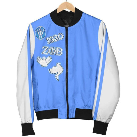 Image of Zeta Phi Beta Bomber Jacket - Unique Greek Store