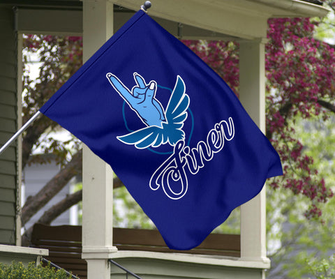 Image of Zeta Phi Beta Sorority Flag