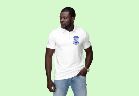 Image of Phi Beta Sigma All-Over Print Men's Polo Shirt