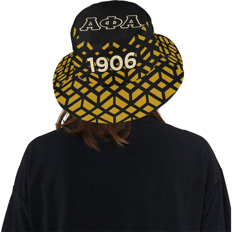 Image of Alpha Phi Alpha All Over Print Bucket Hat