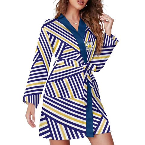 Image of Sigma Gamma Rho Long Sleeve Belted Robe