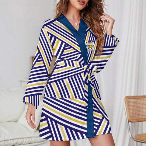 Image of Sigma Gamma Rho Long Sleeve Belted Robe