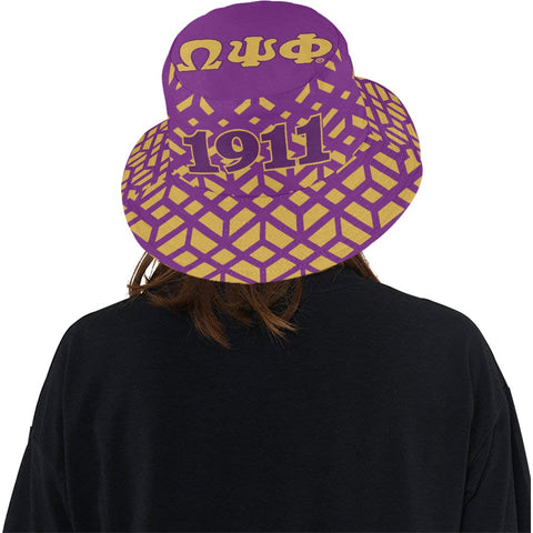 Image of Omega Psi Phi All Over Print Bucket Hat