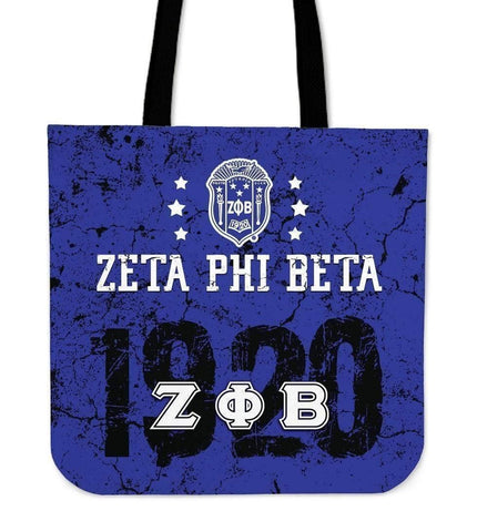 Image of Zeta Phi Beta Founding Year Tote Bags - Unique Greek Store