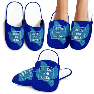 Zeta Phi Beta Bedroom Slippers