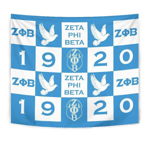 Zeta Phi Beta Founding Year Tapestry