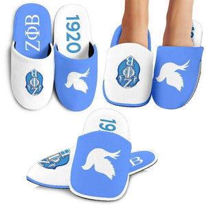 Zeta Phi Beta Indoor Slippers - Unique Greek Store