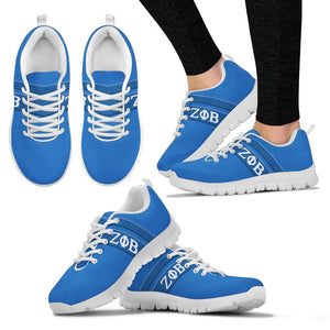 Zeta Phi Beta Greek Emblem Sneakers