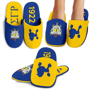 Sigma Gamma Rho Indoor Slippers - Unique Greek Store