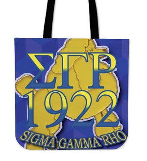 Sigma Gamma Rho Tote Bag - Unique Greek Store