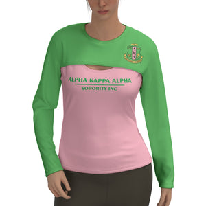 Alpha Kappa Alpha Two-piece Sport Sweatshirt