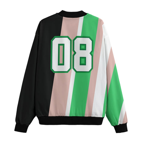 Image of Alpha Kappa Alpha Fleece Bomber Jacket