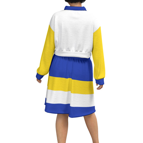 Image of Sigma Gamma Rho Cropped And Skirt Set