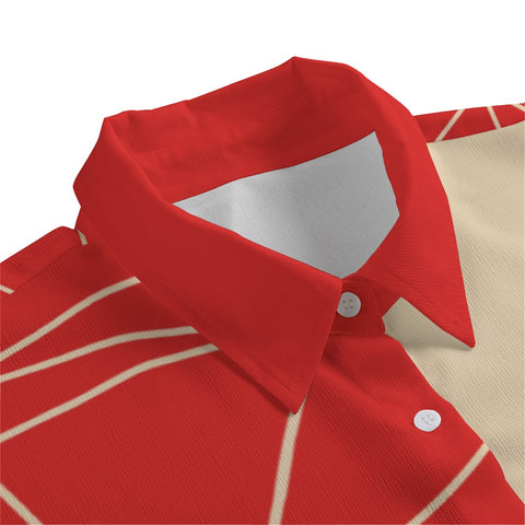 Image of Delta Sigma Theta Chiffon Shirt With Elbow Sleeve