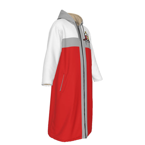 Image of Kappa Alpha Psi Long Fleece Zip Up Windbreaker