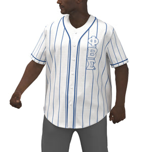 Phi Beta Sigma All-Over Print Men's Short Sleeve Baseball Jersey