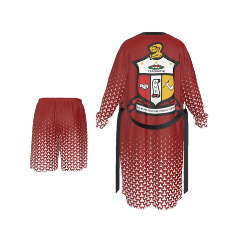 Image of Kappa Alpha Psi Long Kimono Pajamas Suit