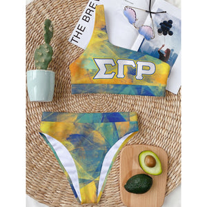 Sigma Gamma Rho Bikini With Single Shoulder