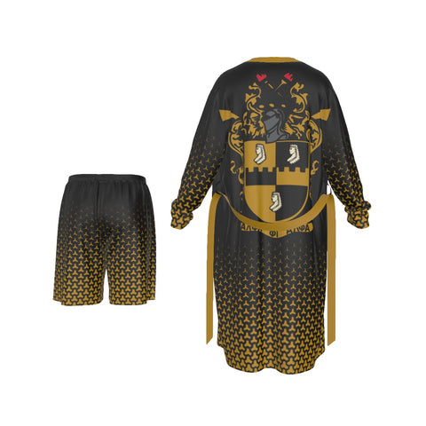 Image of Alpha Phi Alpha Long Kimono Pajamas Suit