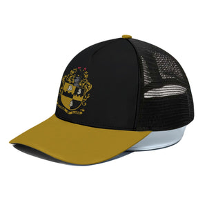 Alpha Phi Alpha Unisex Peaked Cap With Black Half-mesh