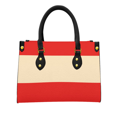 Image of Delta Sigma Theta Tote Bag With Black Handle