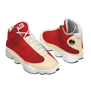 Delta Sigma Theta Women's Curved Basketball Shoes With Thick Soles