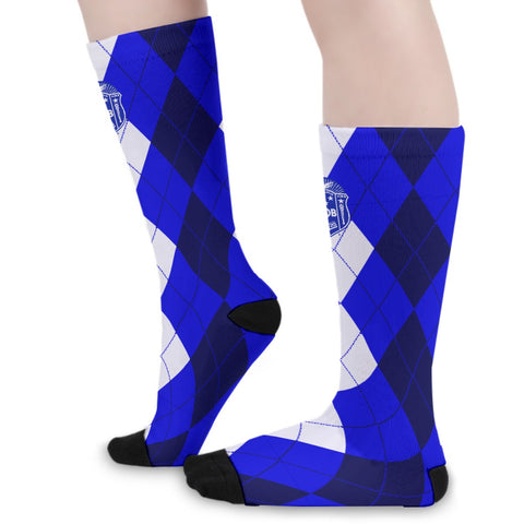 Image of Zeta Phi Beta Festive Long Socks