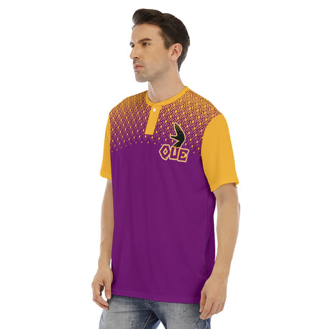 Image of Omega Psi Phi hands Football Jersey With Button Closure