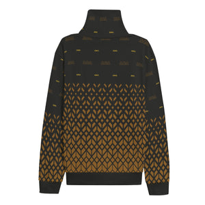 Alpha Phi Alpha Turtleneck Knitted Fleece Sweater